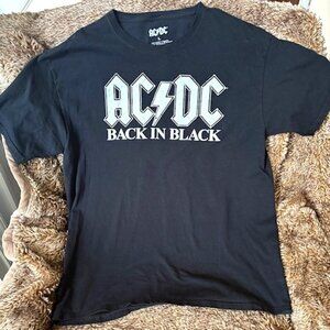 AC/DC "Back in Black" T-Shirt LARGE